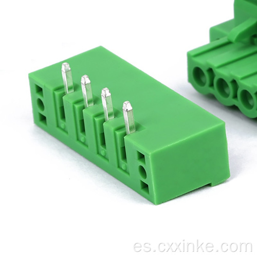 Pitch 5.08 mm Capriclo Right Bloque Male Bloque Conector Connector